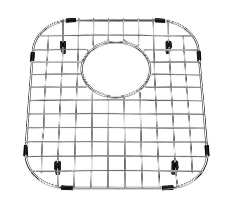 Starstar 60/40 Double Bowl Kitchen Sink Bottom Two Grids, Racks, Protector Stainless Steel, 16" x 13",14.5" x 11.26" - Image 2